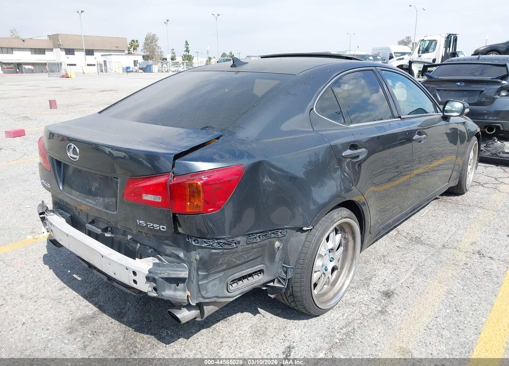 2009 LEXUS IS 250 VIN: JTHBK262892090750