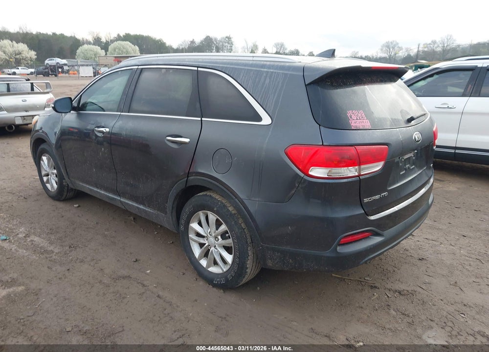 2017 KIA SORENTO 2.4L LX VIN: 5XYPG4A34HG221732