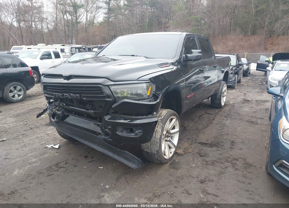 2019 RAM 1500 BIG HORN/LONE STAR  4X4 6'4 BOX VIN: 1C6SRFMT0KN679450