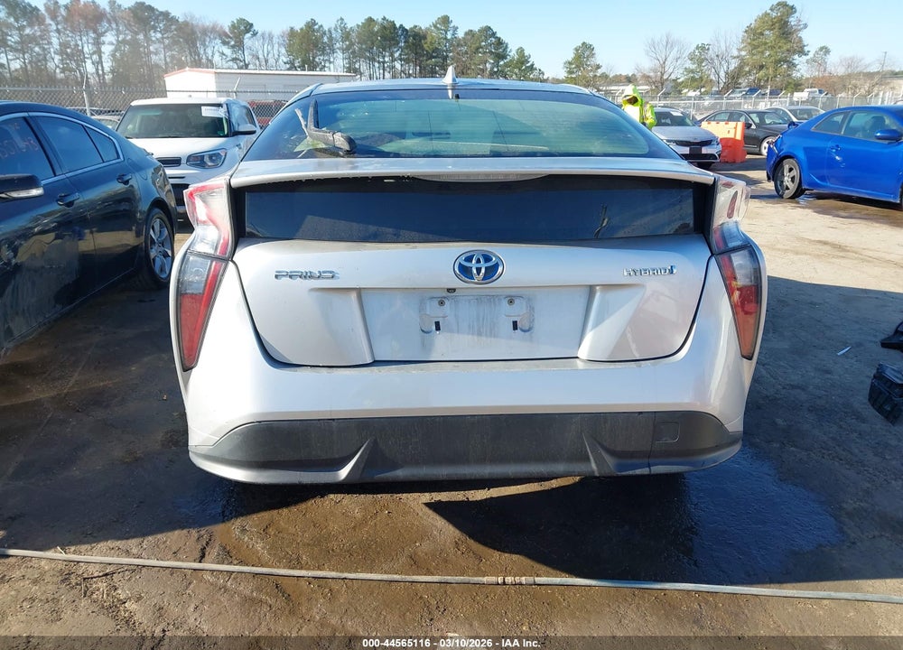 2016 TOYOTA PRIUS THREE TOURING VIN: JTDKARFU2G3000823