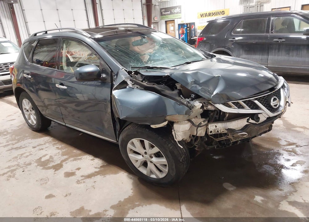 2012 NISSAN MURANO SV VIN: JN8AZ1MW8CW214433