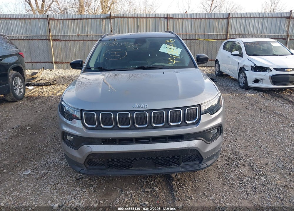 2022 JEEP COMPASS LATITUDE 4X4 VIN: 3C4NJDBB6NT203879