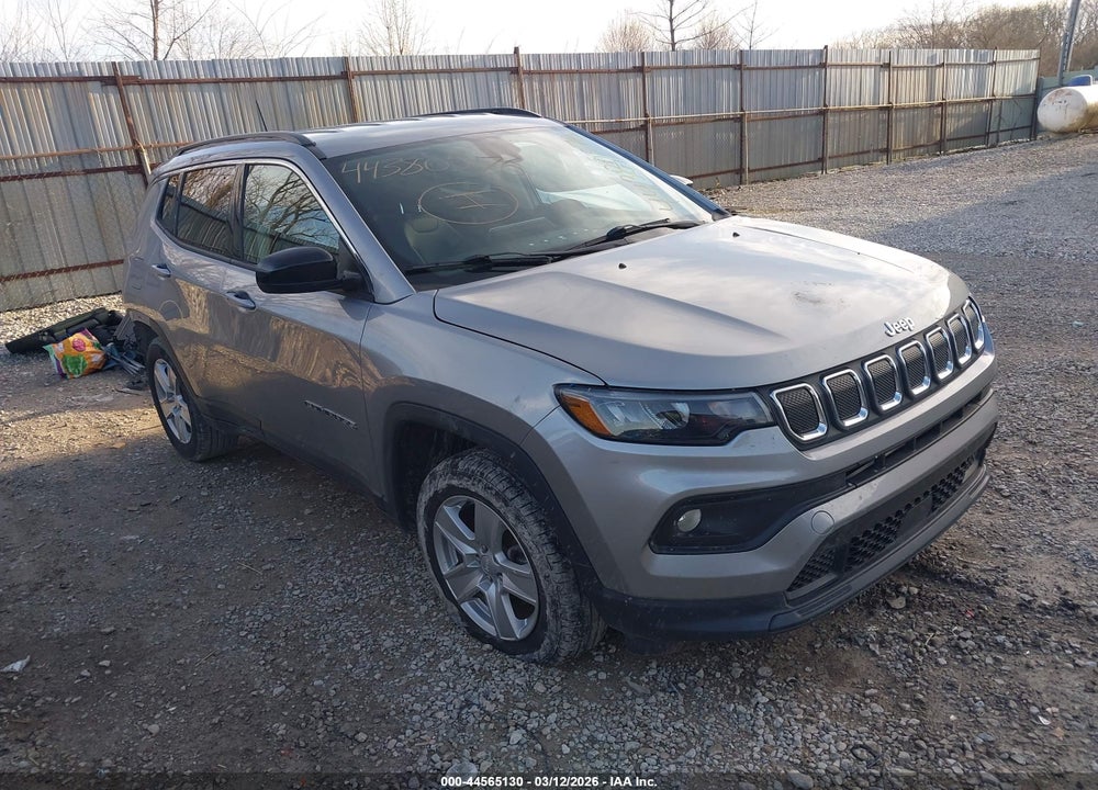 2022 JEEP COMPASS LATITUDE 4X4 VIN: 3C4NJDBB6NT203879