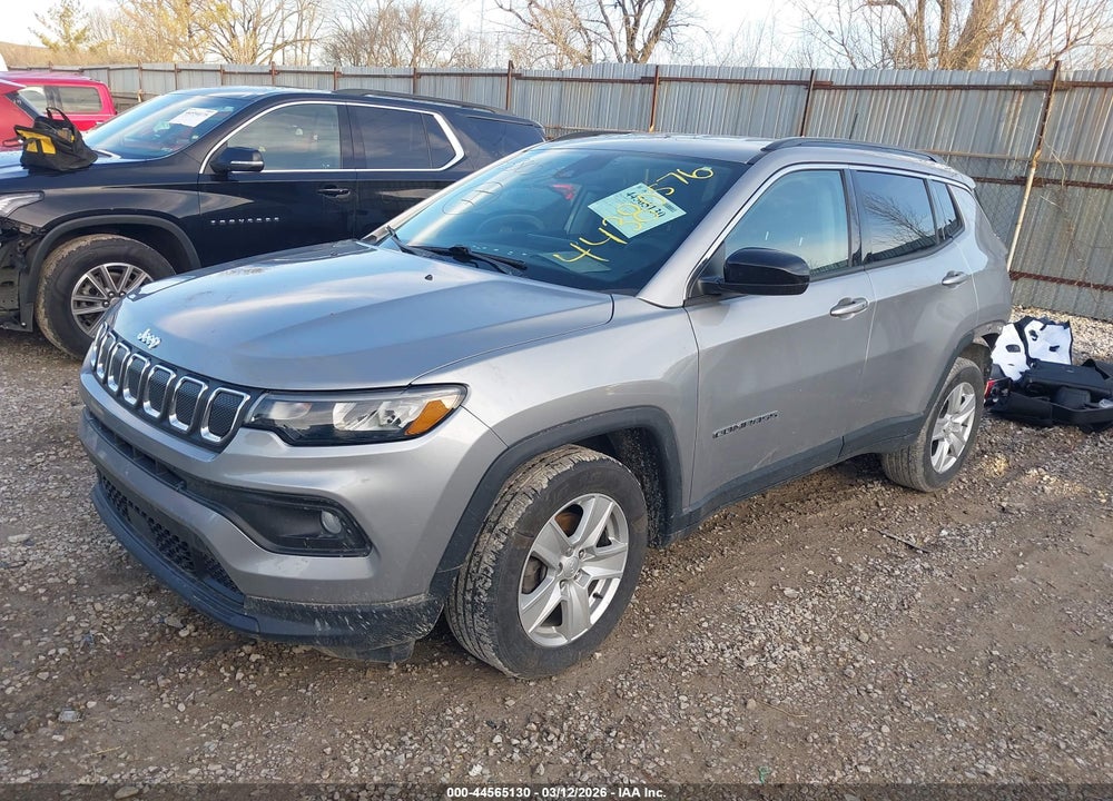 2022 JEEP COMPASS LATITUDE 4X4 VIN: 3C4NJDBB6NT203879