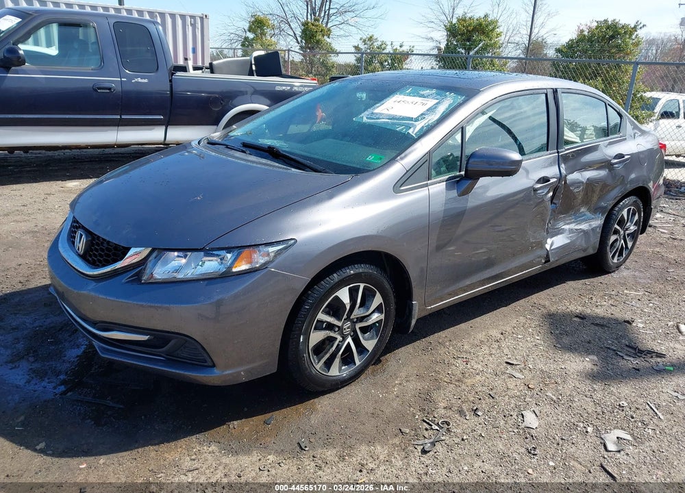 2015 HONDA CIVIC EX VIN: 19XFB2F88FE235887