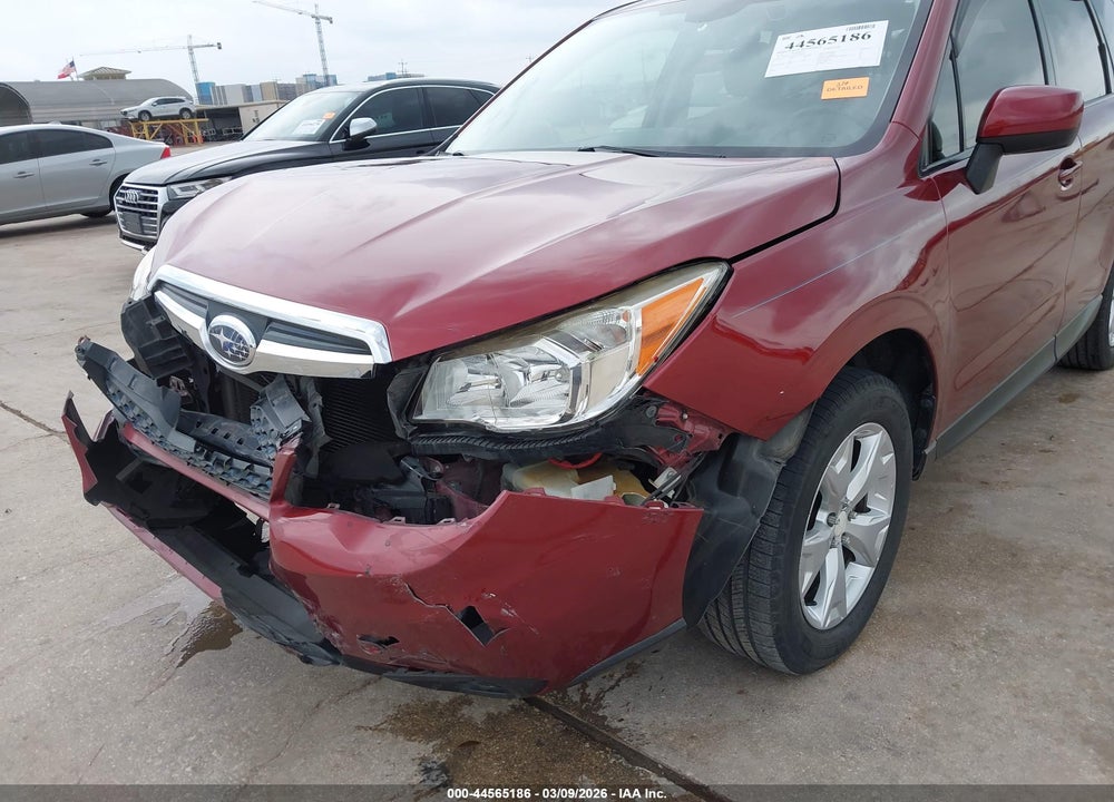 2016 SUBARU FORESTER 2.5I PREMIUM VIN: JF2SJAGC3GH538992