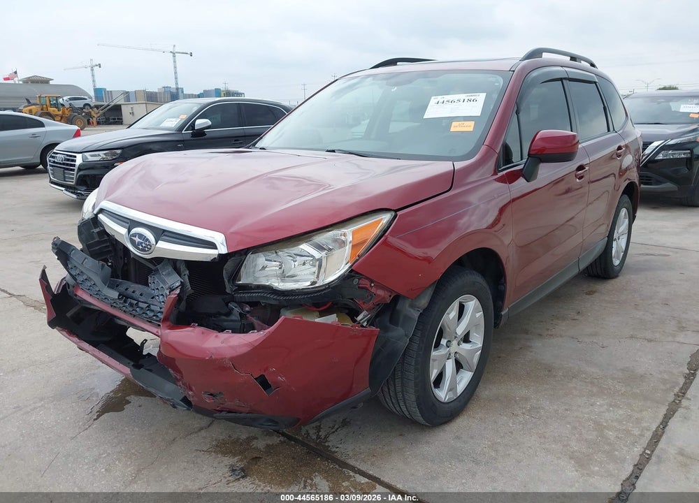 2016 SUBARU FORESTER 2.5I PREMIUM VIN: JF2SJAGC3GH538992