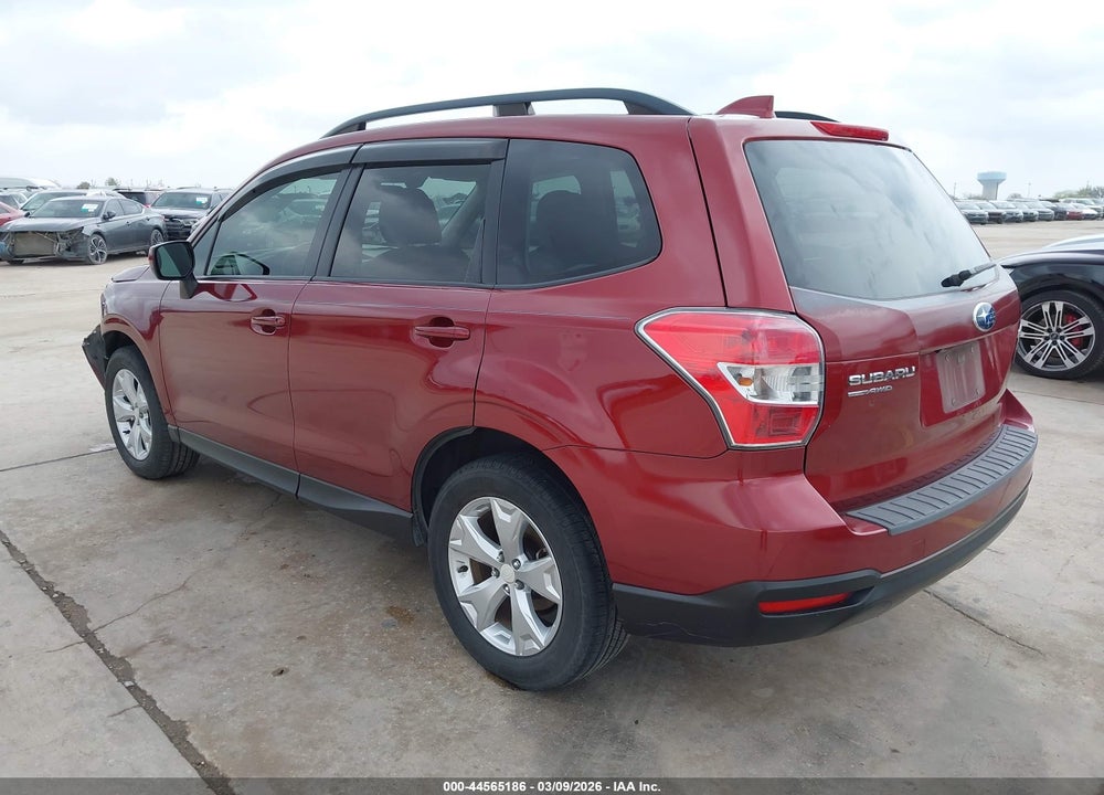 2016 SUBARU FORESTER 2.5I PREMIUM VIN: JF2SJAGC3GH538992