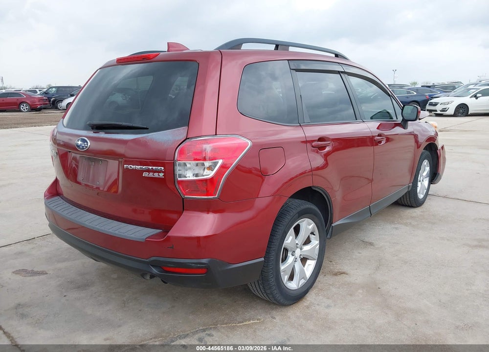 2016 SUBARU FORESTER 2.5I PREMIUM VIN: JF2SJAGC3GH538992