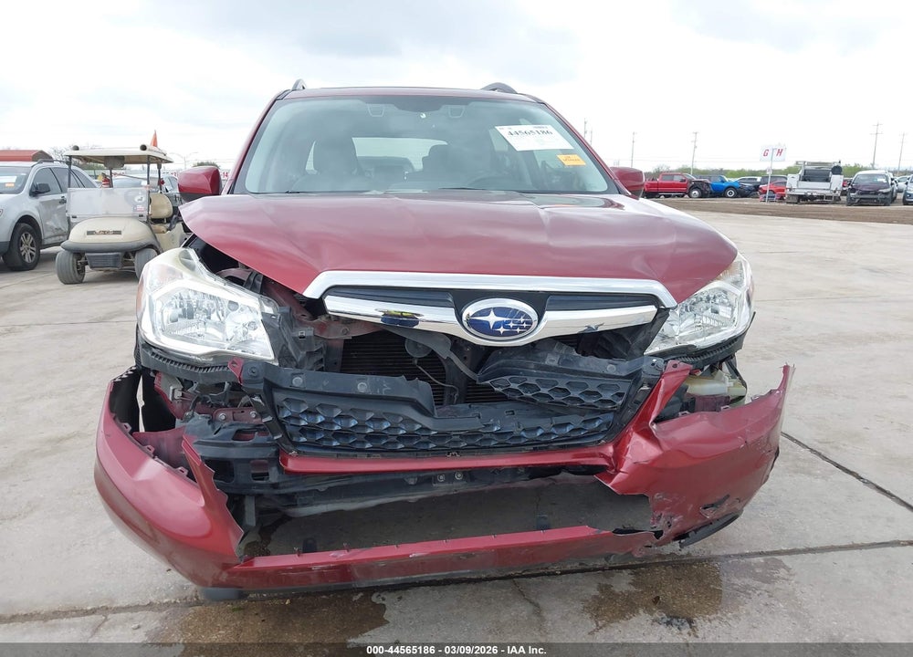 2016 SUBARU FORESTER 2.5I PREMIUM VIN: JF2SJAGC3GH538992