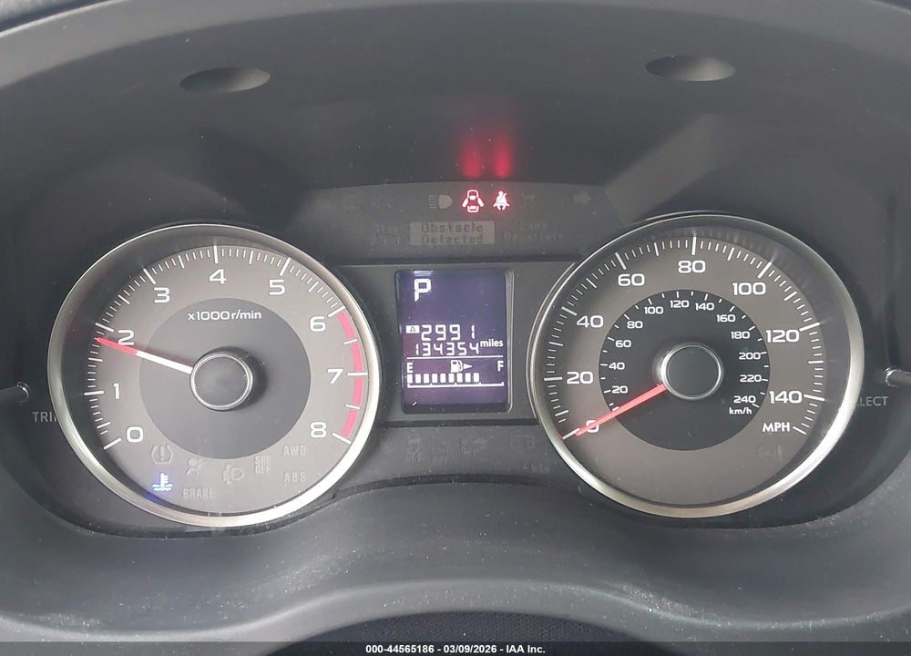 2016 SUBARU FORESTER 2.5I PREMIUM VIN: JF2SJAGC3GH538992