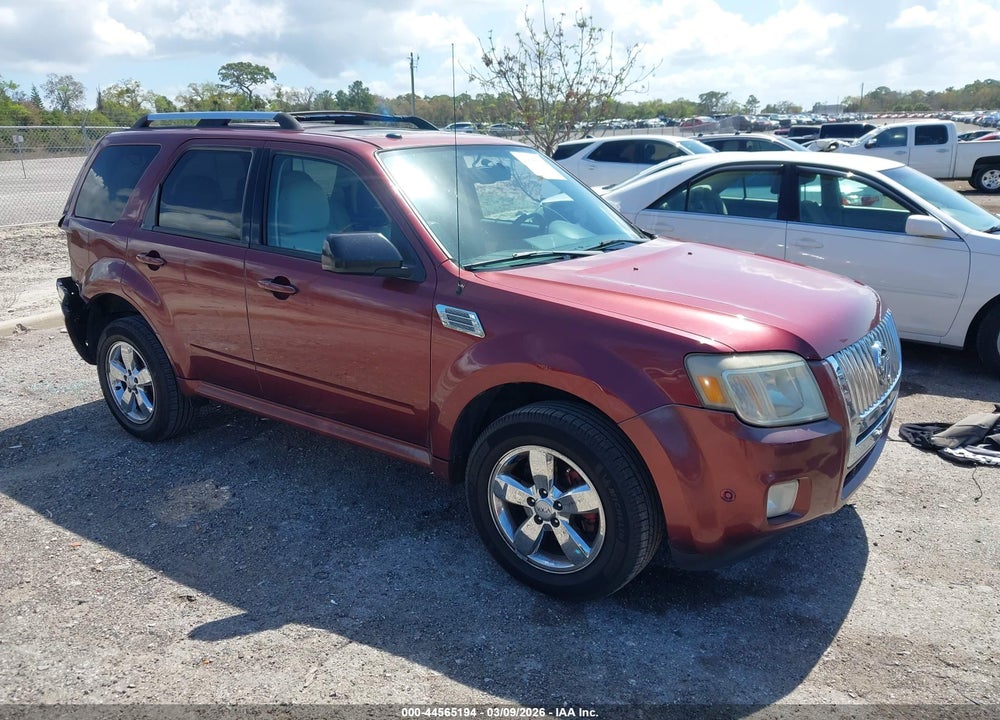 2010 MERCURY MARINER PREMIER VIN: 4M2CN8H76AKJ16656