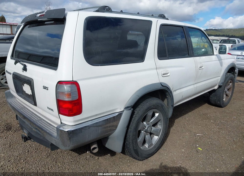1999 TOYOTA 4RUNNER SR5 V6 VIN: JT3GN86R6X0135566