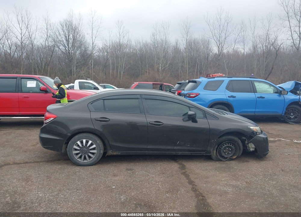 2014 HONDA CIVIC LX VIN: 2HGFB2F56EH503944
