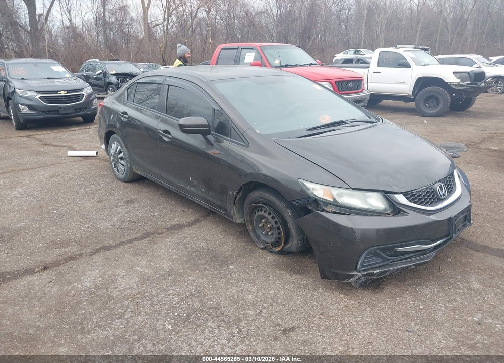 2014 HONDA CIVIC LX VIN: 2HGFB2F56EH503944