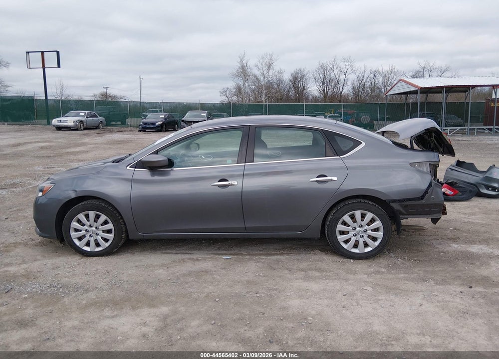 2017 NISSAN SENTRA SV VIN: 3N1AB7AP7HL644227