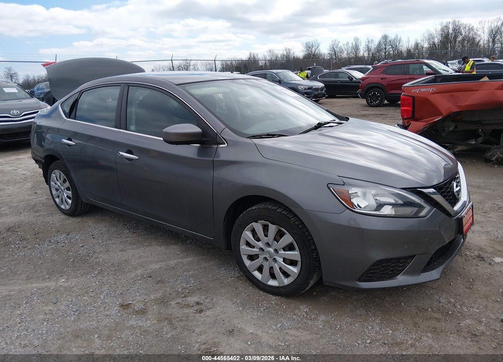 2017 NISSAN SENTRA SV VIN: 3N1AB7AP7HL644227