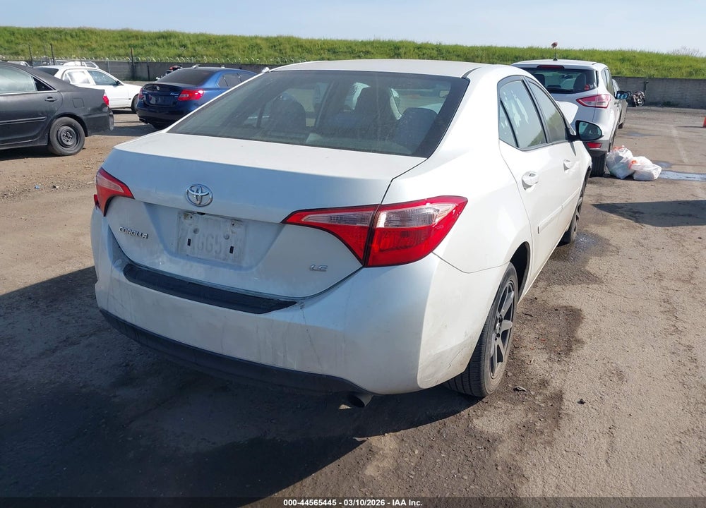 2017 TOYOTA COROLLA LE VIN: 5YFBURHE5HP699841