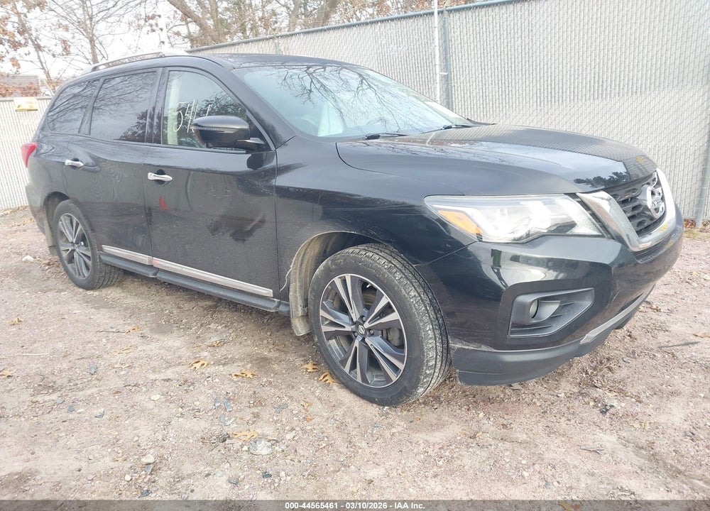 2017 NISSAN PATHFINDER PLATINUM VIN: 5N1DR2MMXHC678888