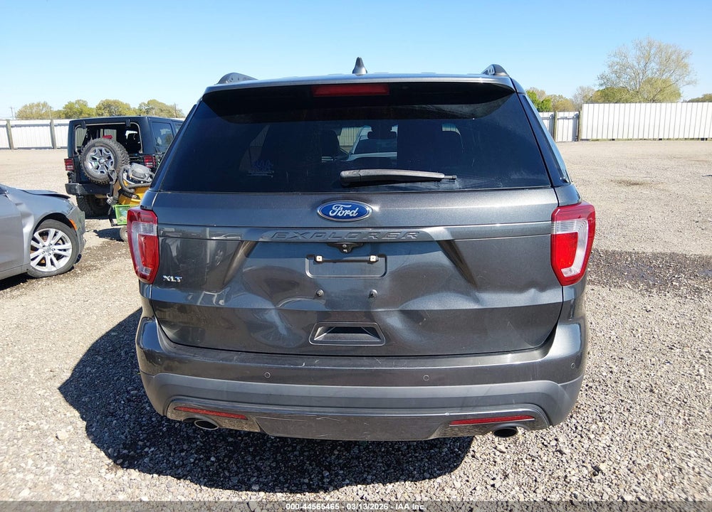 2017 FORD EXPLORER XLT VIN: 1FM5K7D86HGC48860