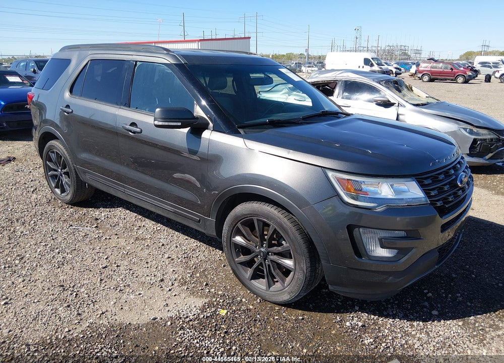 2017 FORD EXPLORER XLT VIN: 1FM5K7D86HGC48860