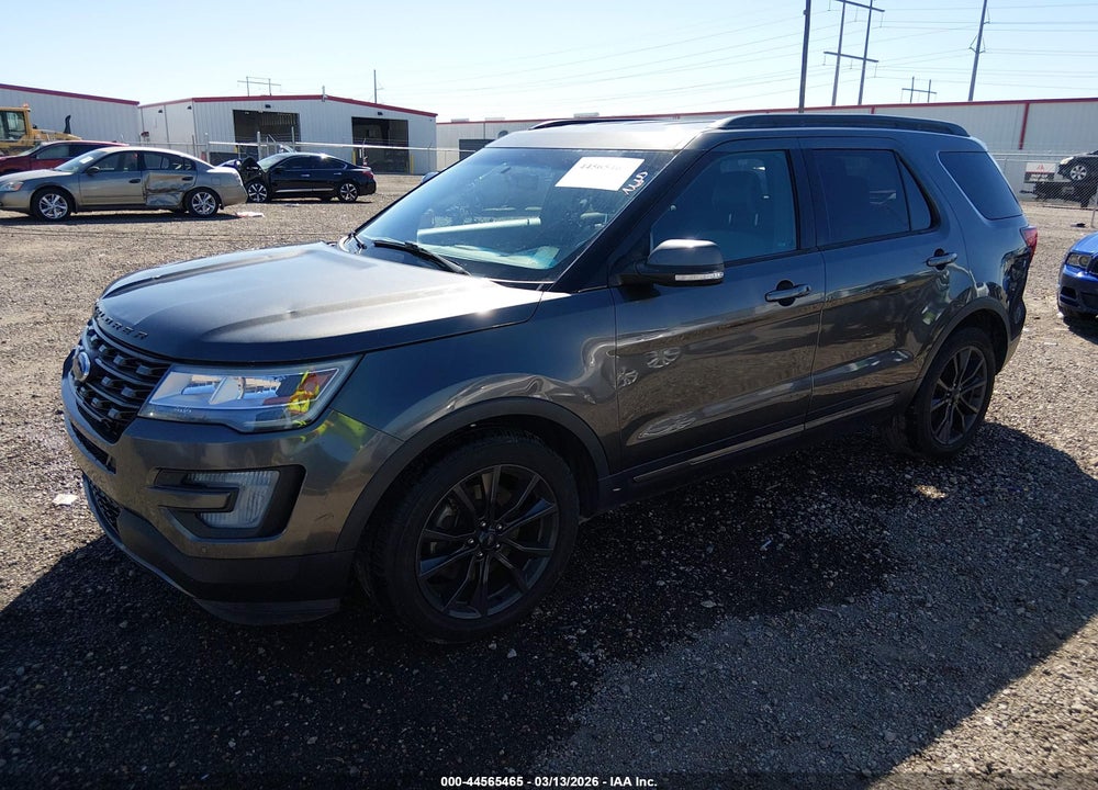 2017 FORD EXPLORER XLT VIN: 1FM5K7D86HGC48860