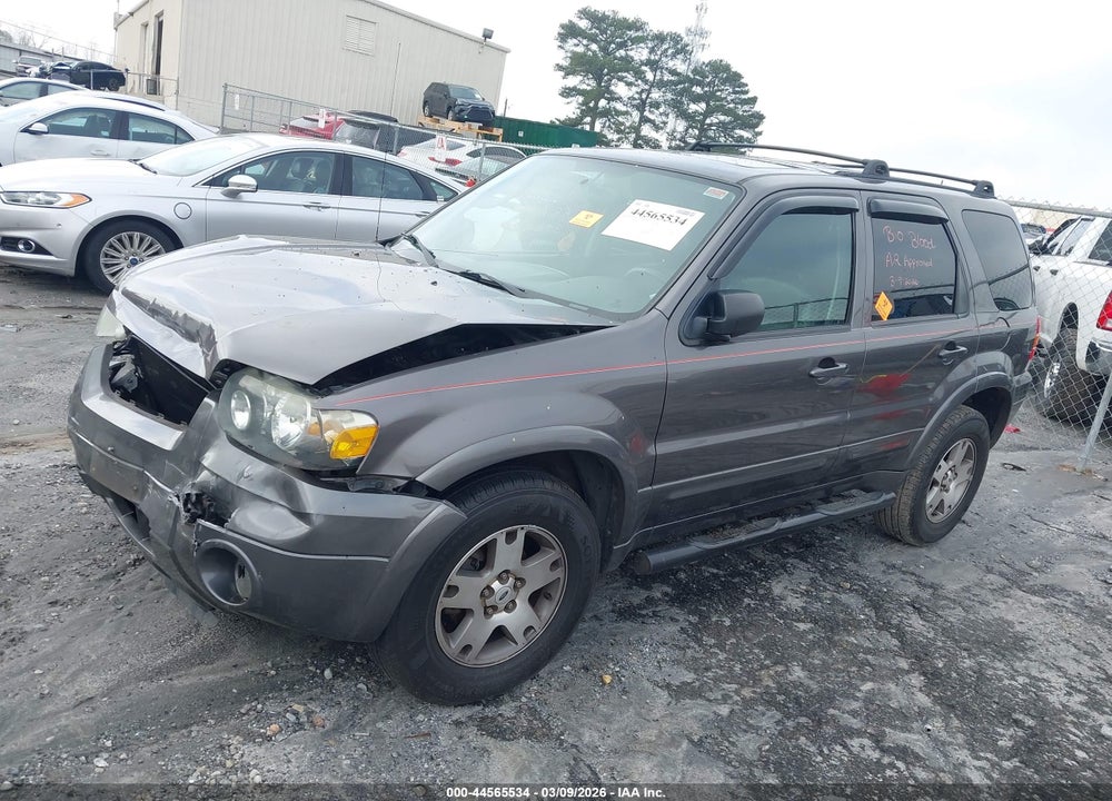 2005 FORD ESCAPE LIMITED VIN: 1FMYU04125KB08332