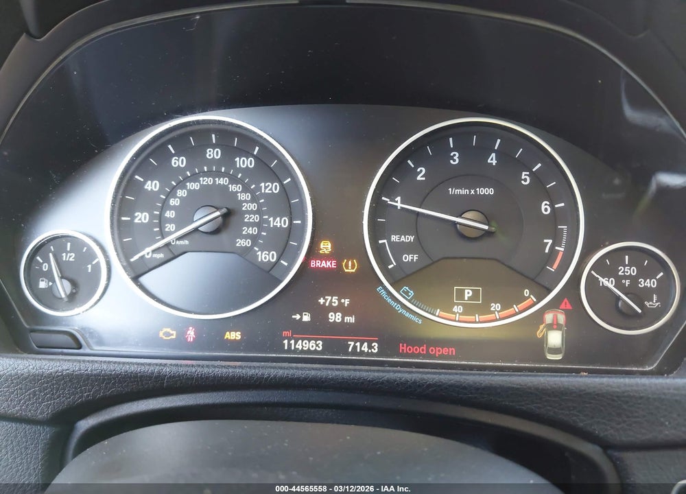 2017 BMW 320I VIN: WBA8A9C56HK619663