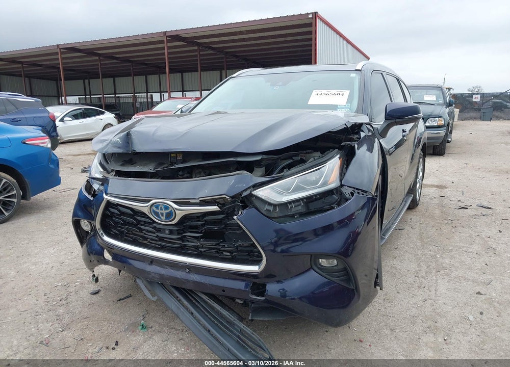 2021 TOYOTA HIGHLANDER HYBRID LIMITED VIN: 5TDXBRCHXMS019060