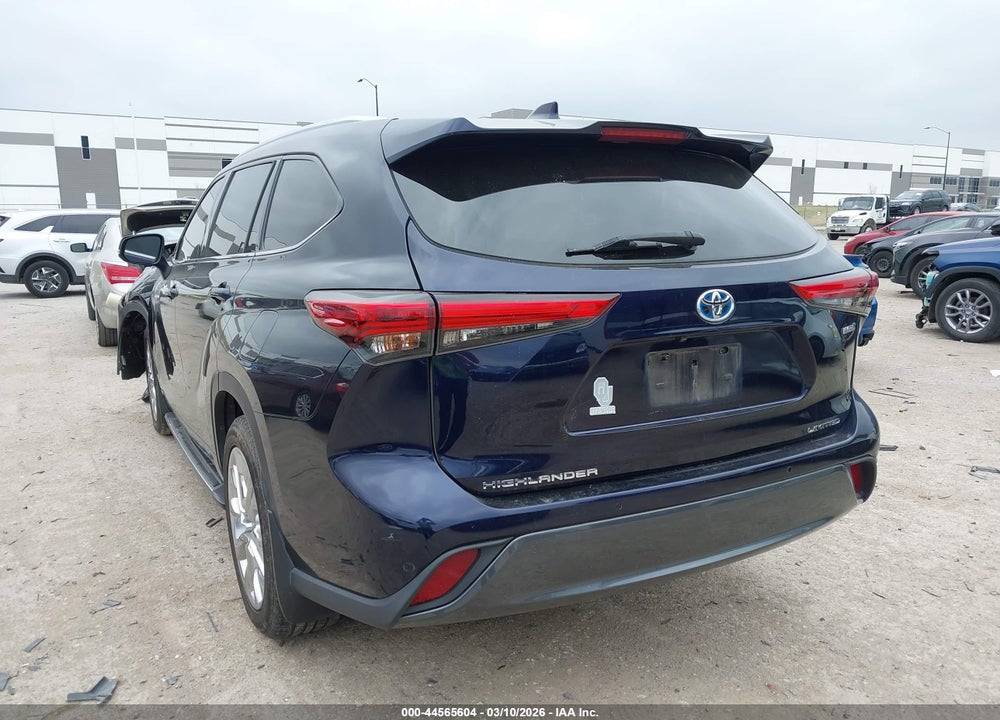 2021 TOYOTA HIGHLANDER HYBRID LIMITED VIN: 5TDXBRCHXMS019060