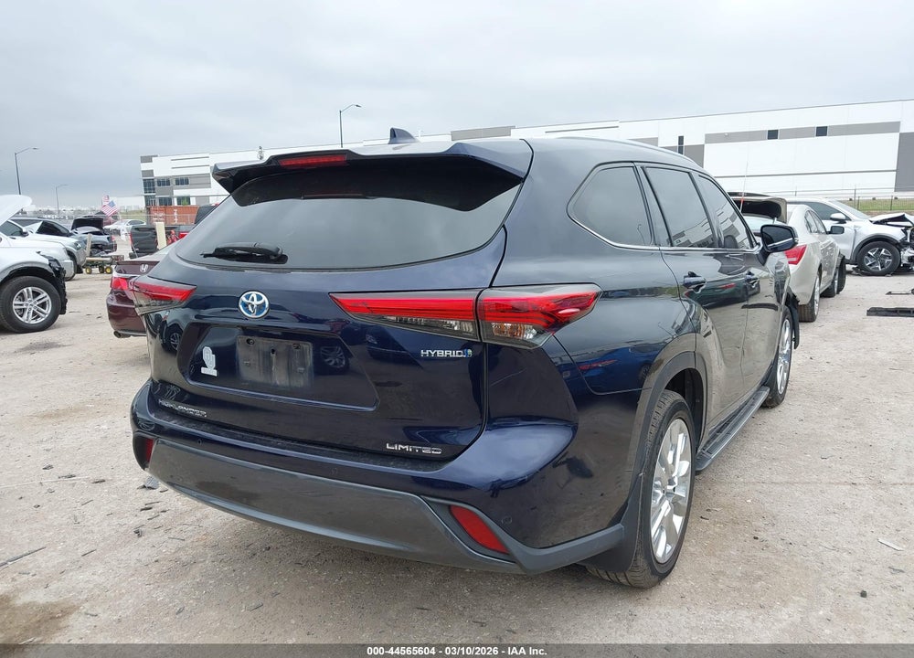 2021 TOYOTA HIGHLANDER HYBRID LIMITED VIN: 5TDXBRCHXMS019060