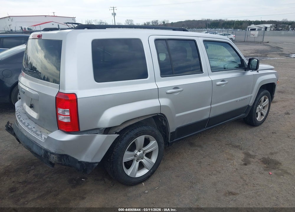 2013 JEEP PATRIOT LATITUDE VIN: 1C4NJRFB6DD210729