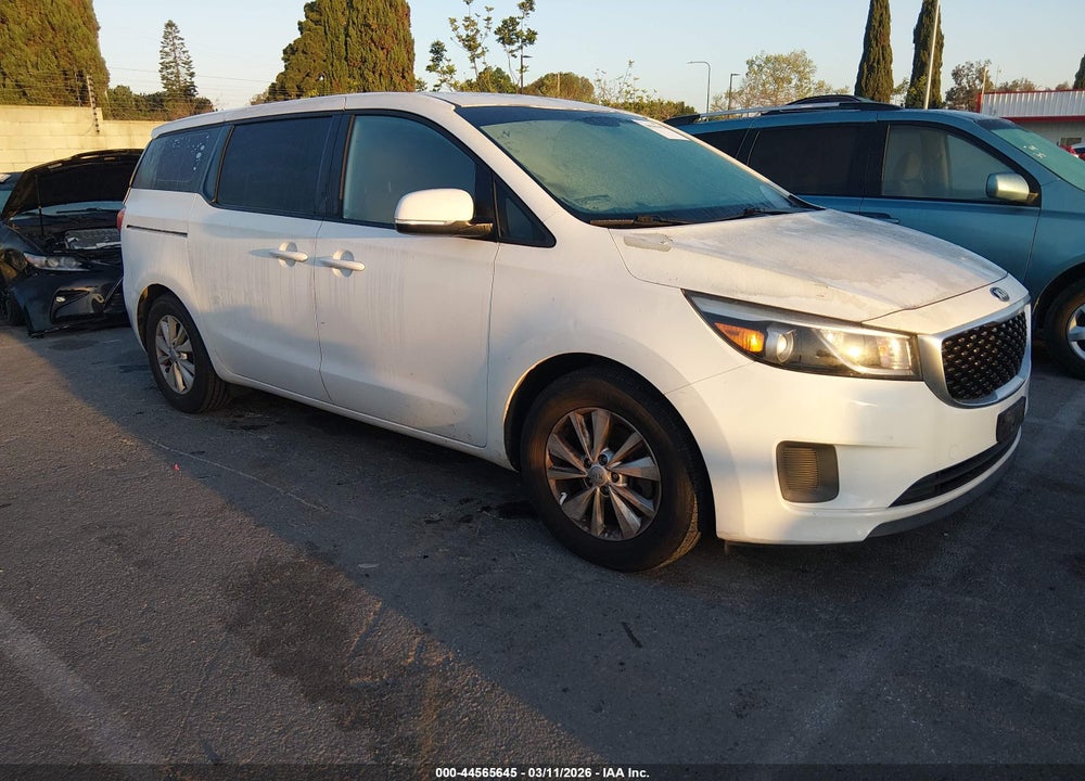 2015 KIA SEDONA L VIN: KNDMA5C12F6067320