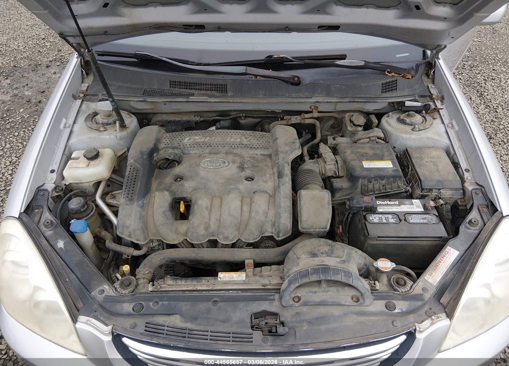 2008 KIA OPTIMA LX VIN: KNAGE123385241205