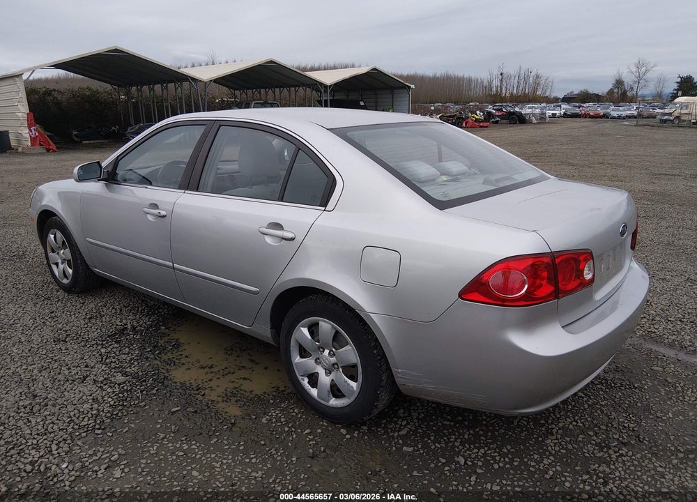 2008 KIA OPTIMA LX VIN: KNAGE123385241205