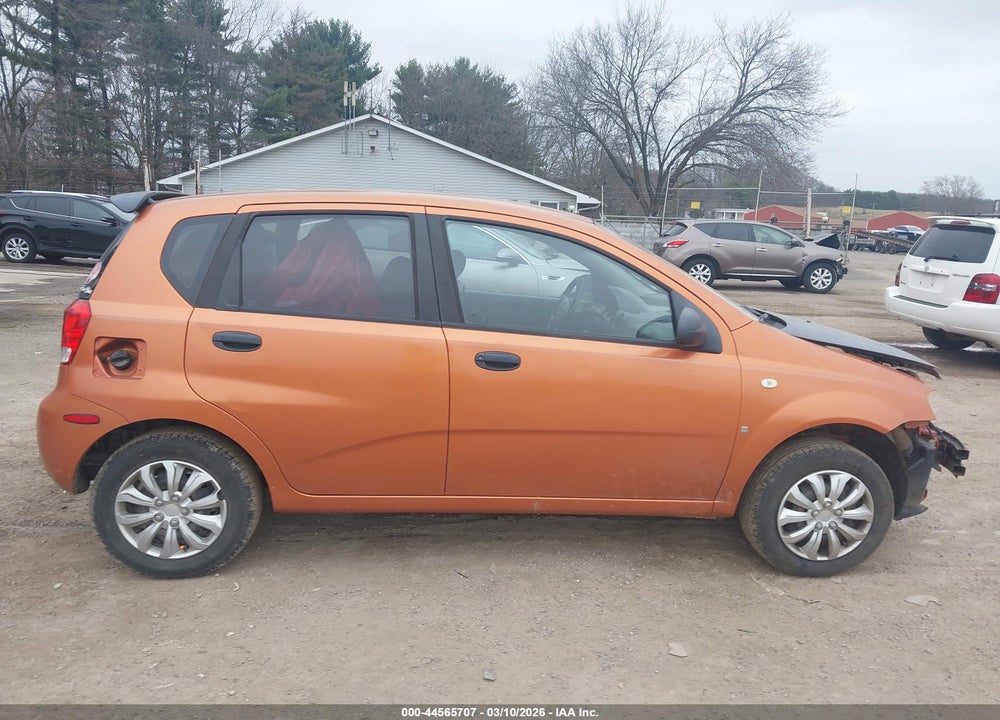 2007 CHEVROLET AVEO 5 LS VIN: KL1TD66607B754988