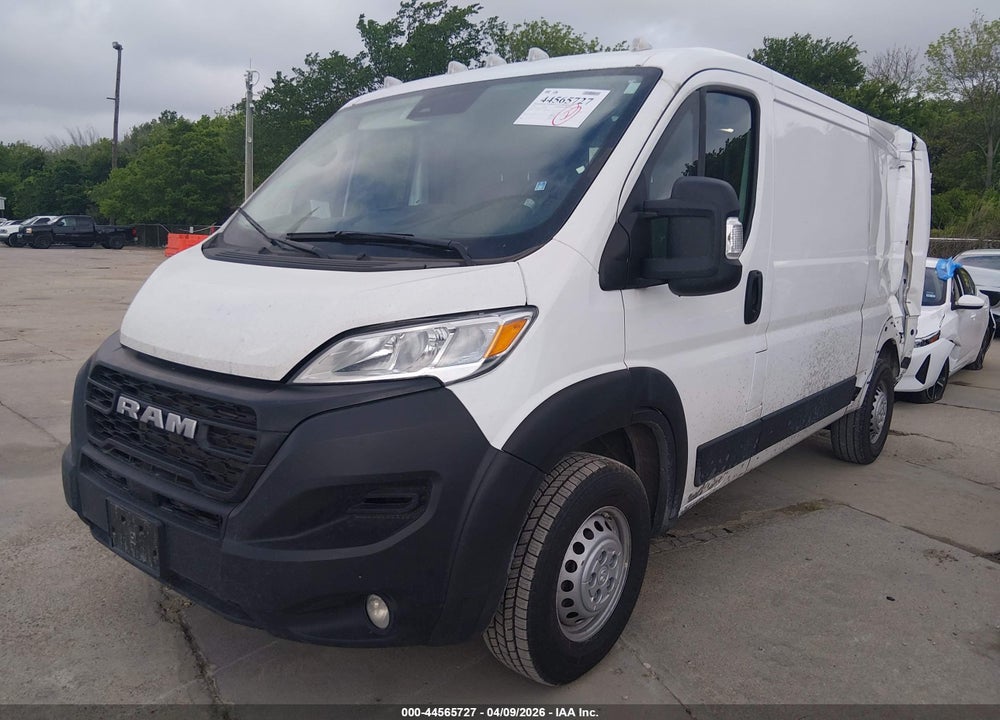 2025 RAM PROMASTER 2500 TRADESMAN LOW ROOF 136 WB W/PASS SEAT VIN: 3C6LRVVG5SE513915