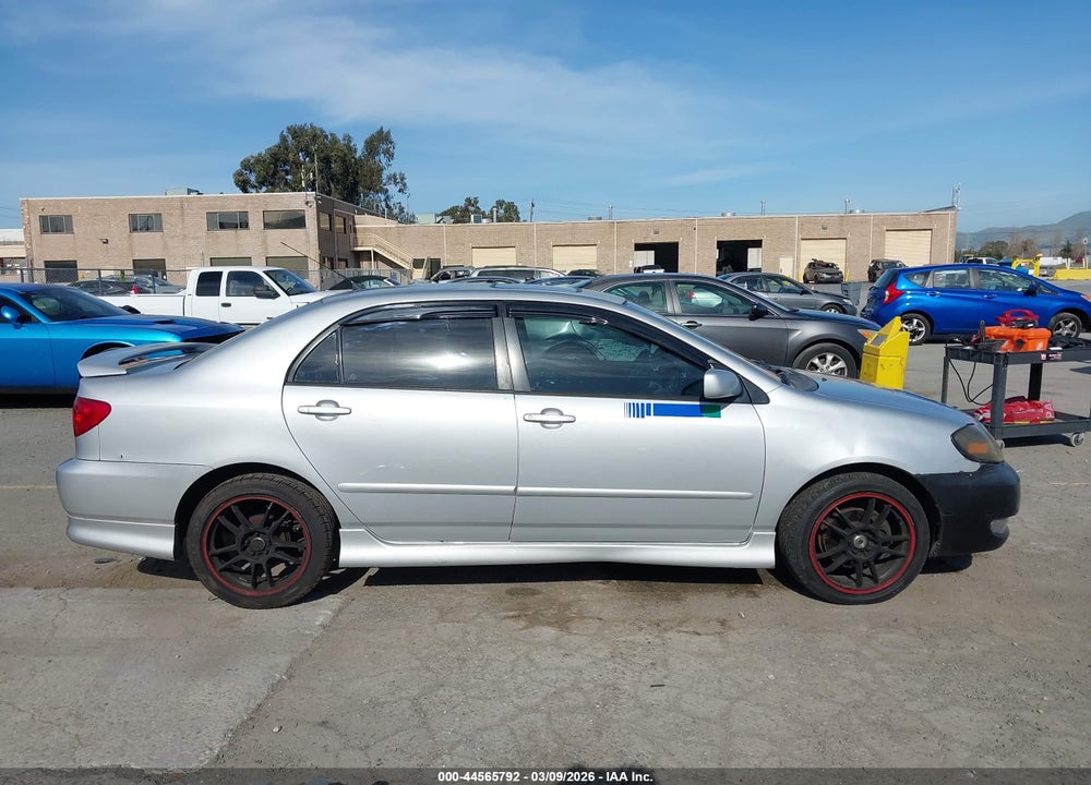 2005 TOYOTA COROLLA S VIN: 1NXBR32E05Z445763
