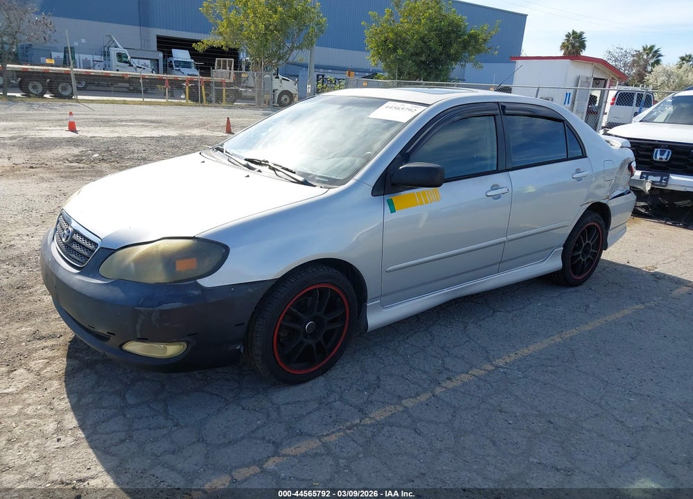 2005 TOYOTA COROLLA S VIN: 1NXBR32E05Z445763