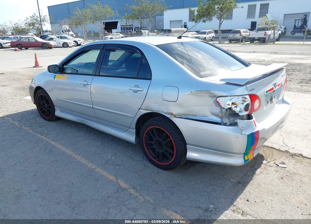 2005 TOYOTA COROLLA S VIN: 1NXBR32E05Z445763