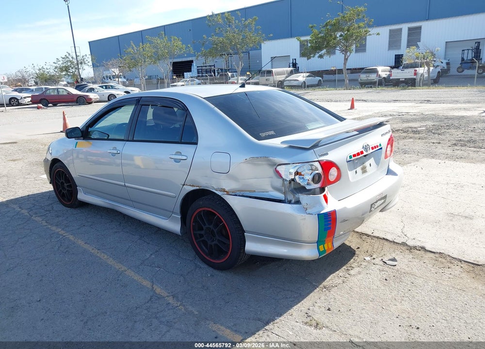 2005 TOYOTA COROLLA S VIN: 1NXBR32E05Z445763