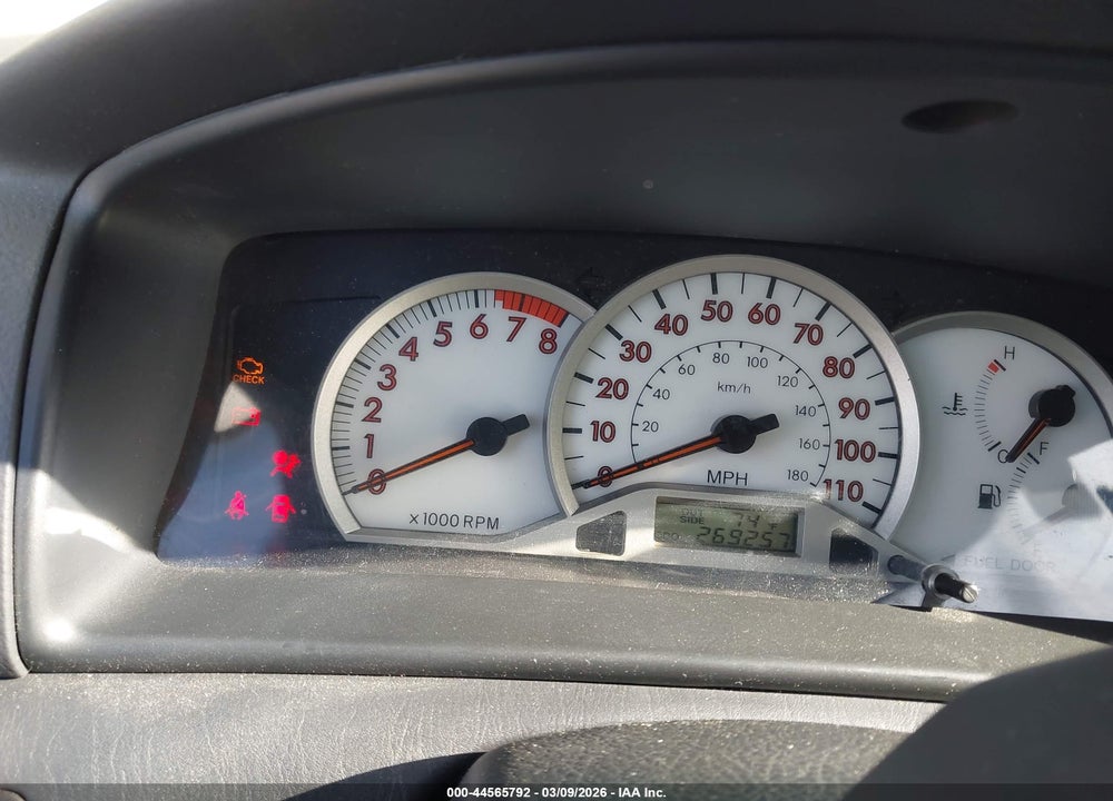 2005 TOYOTA COROLLA S VIN: 1NXBR32E05Z445763