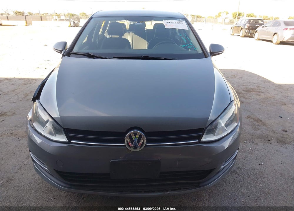 2015 VOLKSWAGEN GOLF TDI S 4-DOOR VIN: 3VW2A7AU4FM082026