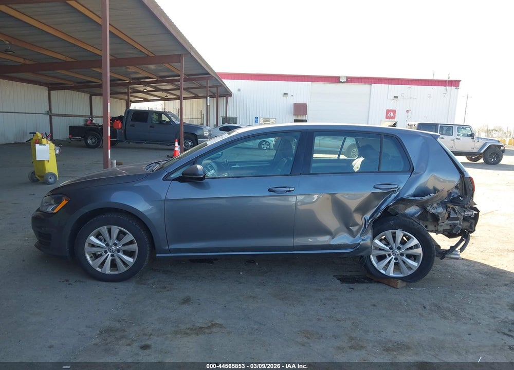 2015 VOLKSWAGEN GOLF TDI S 4-DOOR VIN: 3VW2A7AU4FM082026