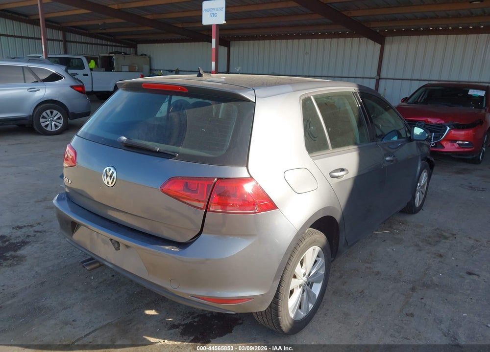 2015 VOLKSWAGEN GOLF TDI S 4-DOOR VIN: 3VW2A7AU4FM082026