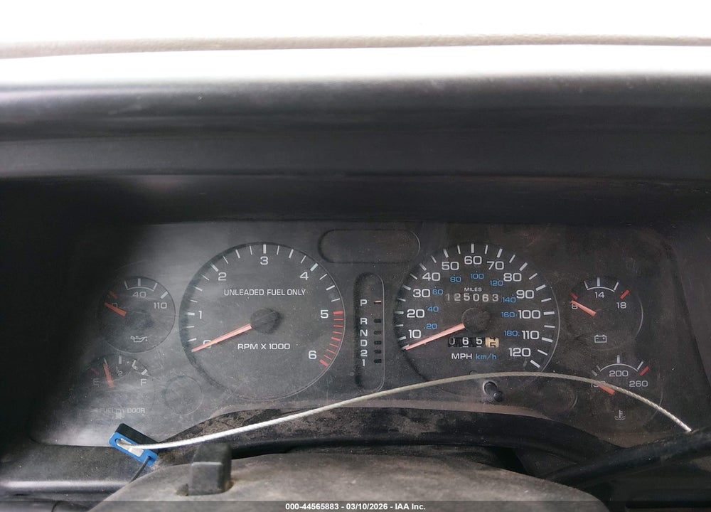 1996 DODGE RAM 1500 VIN: 1B7HC13Z5TJ187616