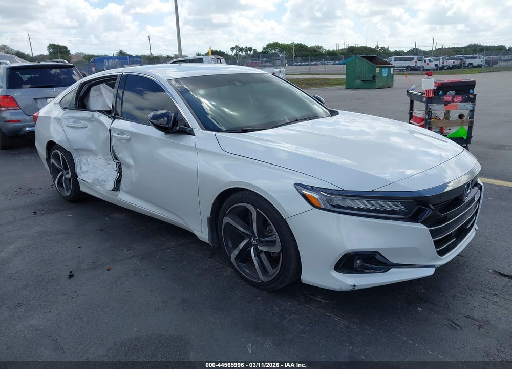 2022 HONDA ACCORD SPORT VIN: 1HGCV1F32NA089417