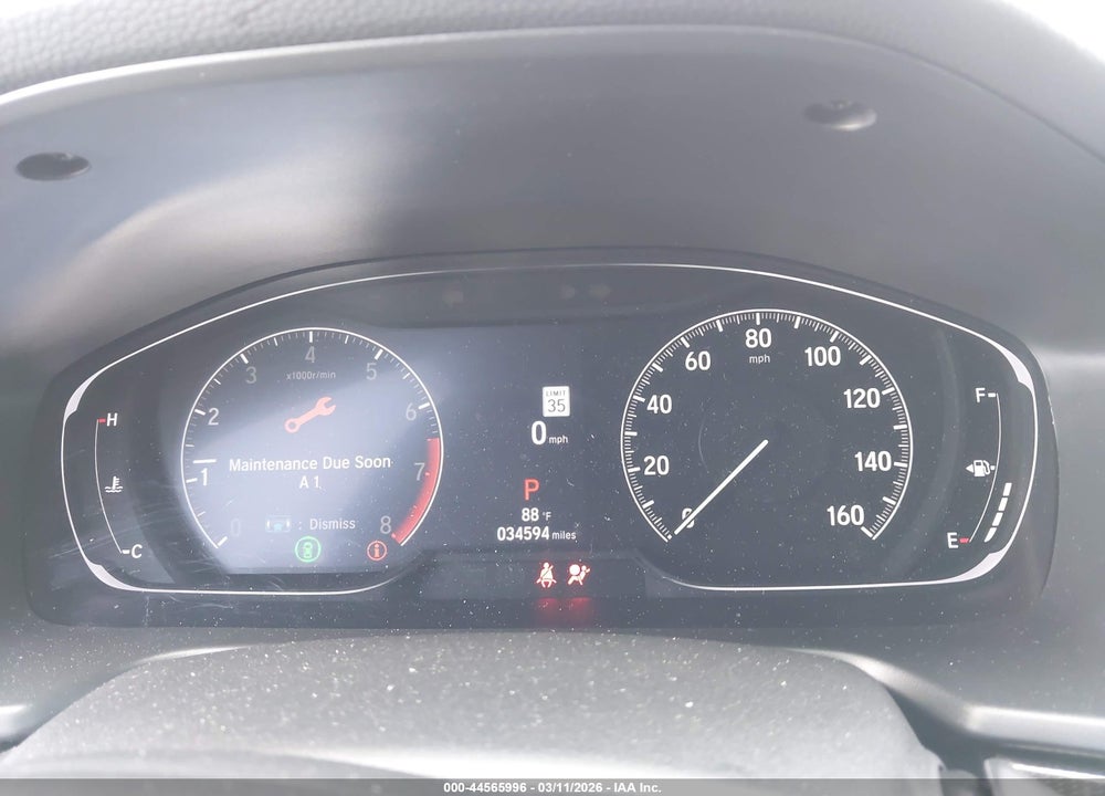 2022 HONDA ACCORD SPORT VIN: 1HGCV1F32NA089417