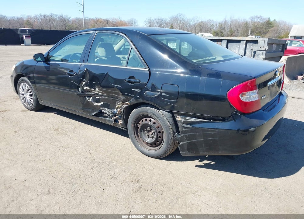 2003 TOYOTA CAMRY XLE VIN: 4T1BE30K73U243066