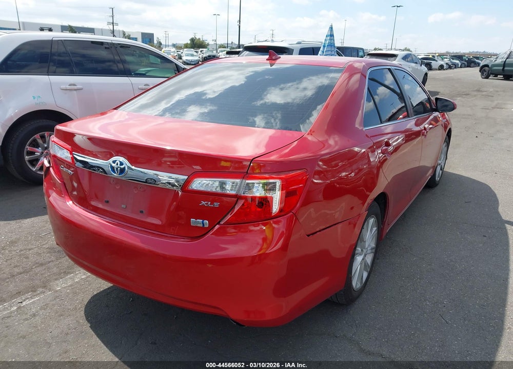 2013 TOYOTA CAMRY HYBRID XLE VIN: 4T1BD1FK6DU073332